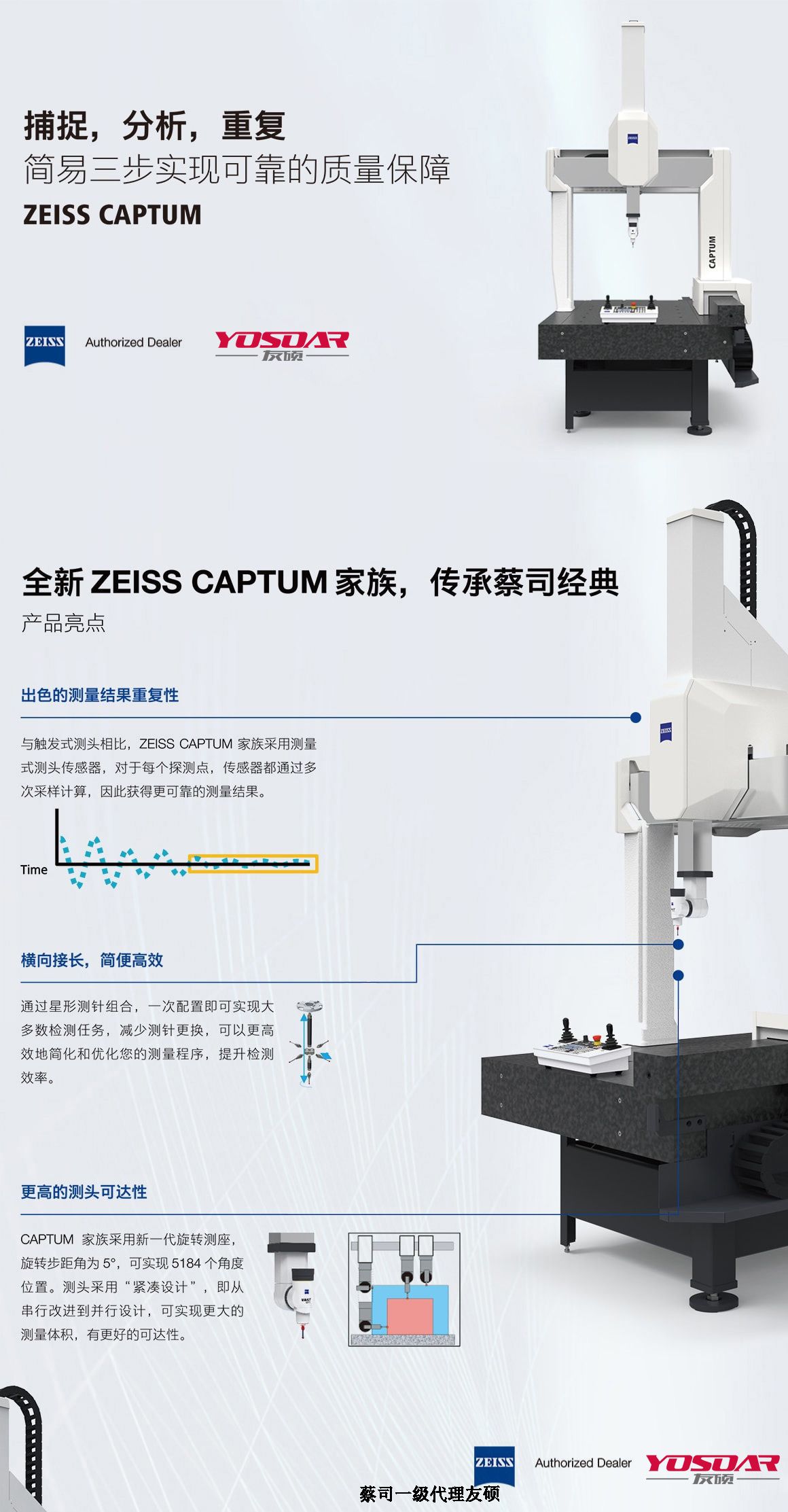 包头蔡司三坐标CAPTUM