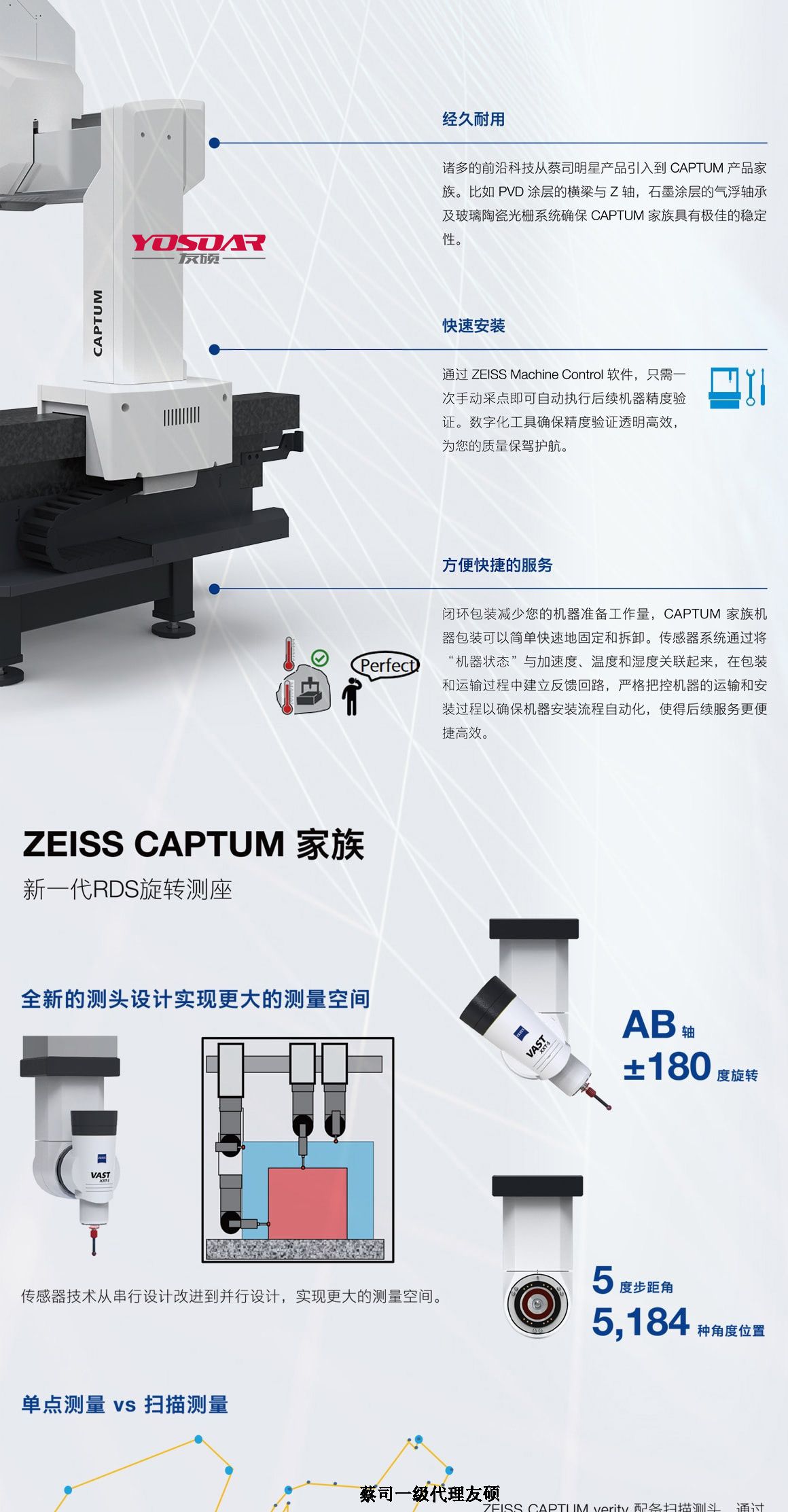 包头蔡司三坐标CAPTUM